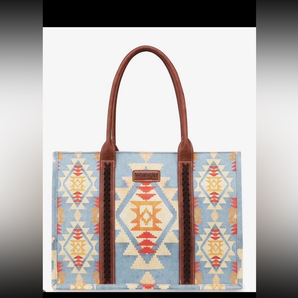 Blue Wrangler Purse